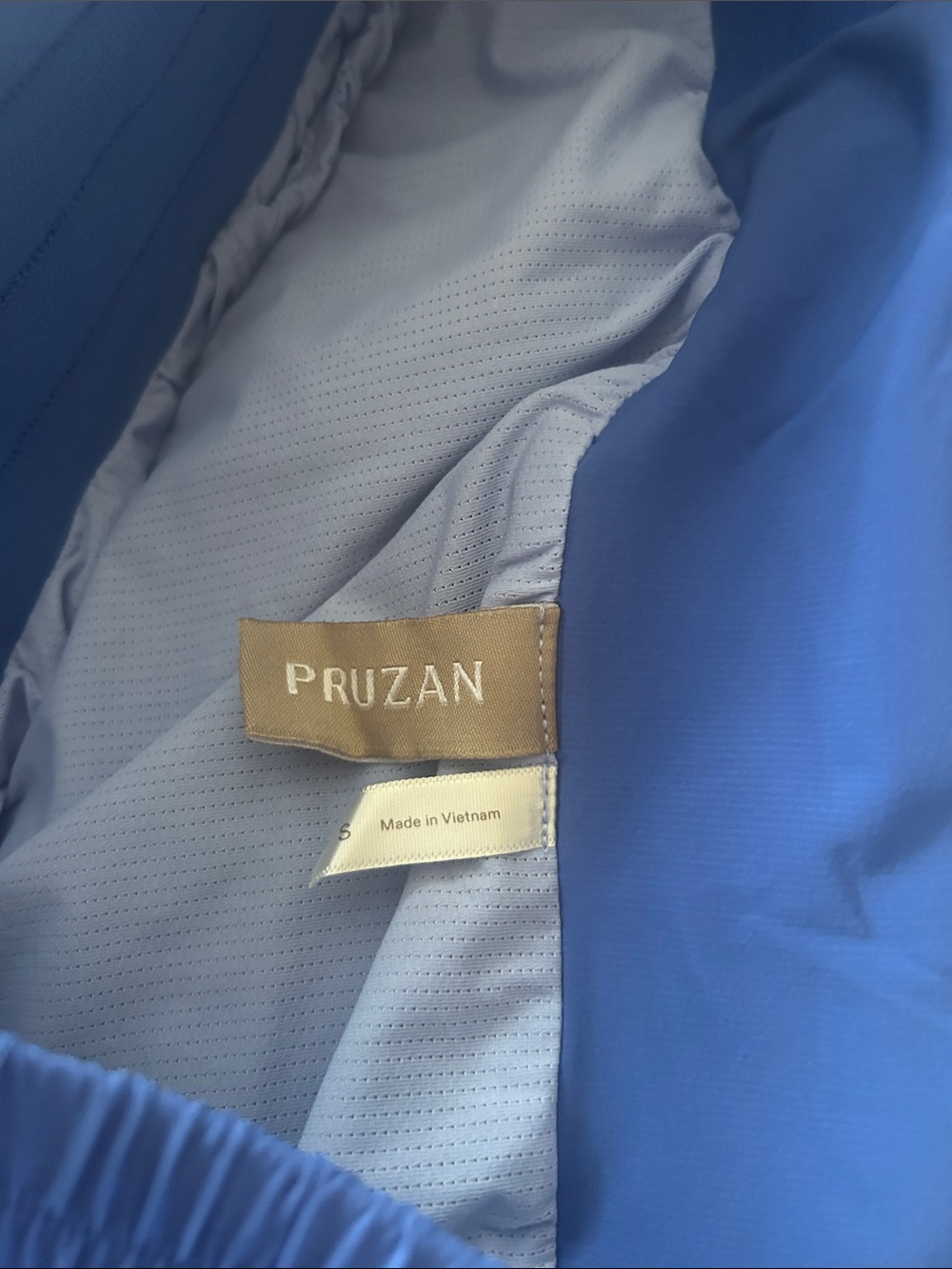 Pruzan Blue Lightweight marathon short